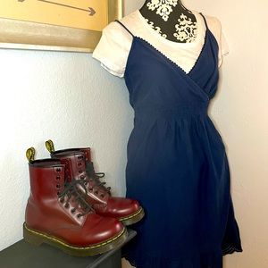 Slip dress blue